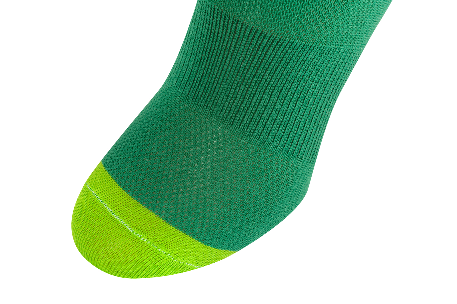 CIENKA ODDYCHAJĄCA SKARPETA ROWEROWA TTree Line zielono-seledynowa - obrazek 3